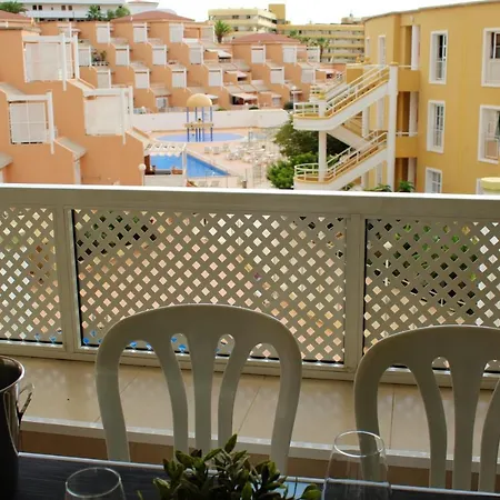 Apartment One Bedroom With Shared Pool Furnished Terrace And Wifi At Costa Adeje (Tenerife)